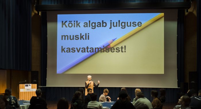 Pilt: fotograaf Maila Meldre, Hariduskopteri üritus Jõhvis.