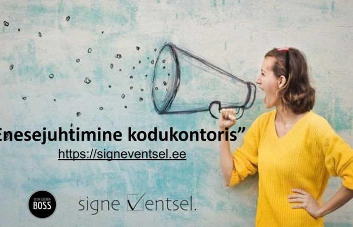 enesejuhtimine kodukontoris