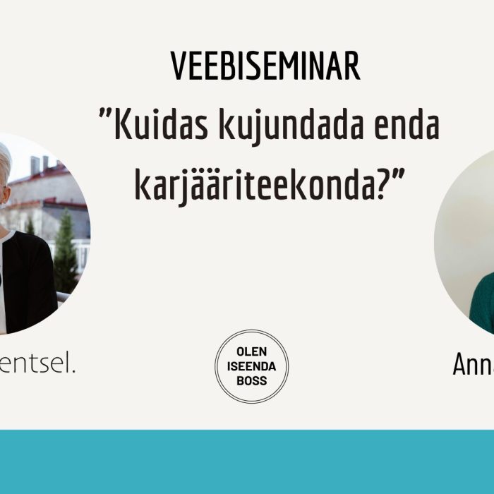 Veebiseminar karjaariteekonna kujundamine